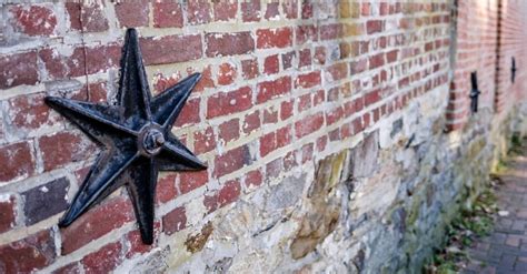 metal star in house|metal stars on old buildings.